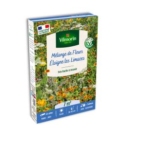 Eloigne les Limaces - 7 m² - Mélange de fleurs